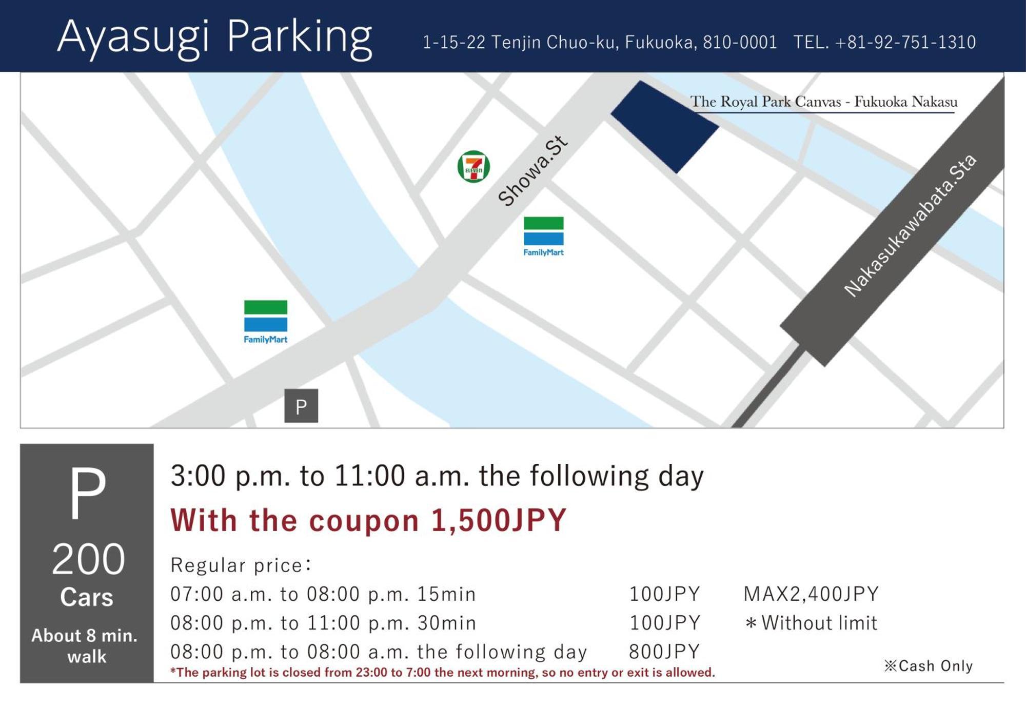The Royal Park Canvas Fukuoka Nakasu Exterior photo